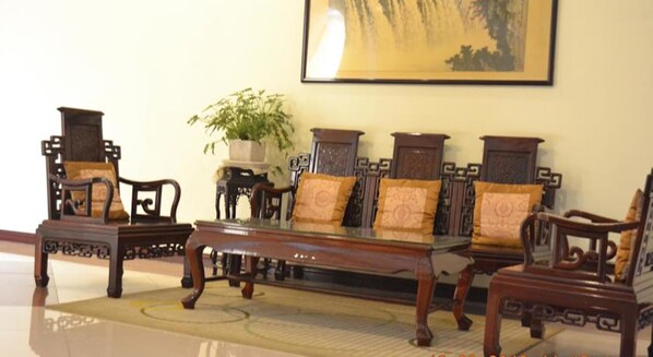 Lobby sitting area