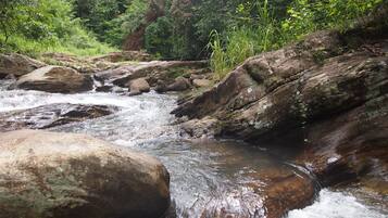 15 kolam renang outdoor, dengan kursi berjemur