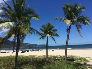 Blick von der Unterkunft