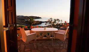 Apartment, 2 Bedrooms, Sea View | Terrace/patio - Georgia Vicky (Chania)