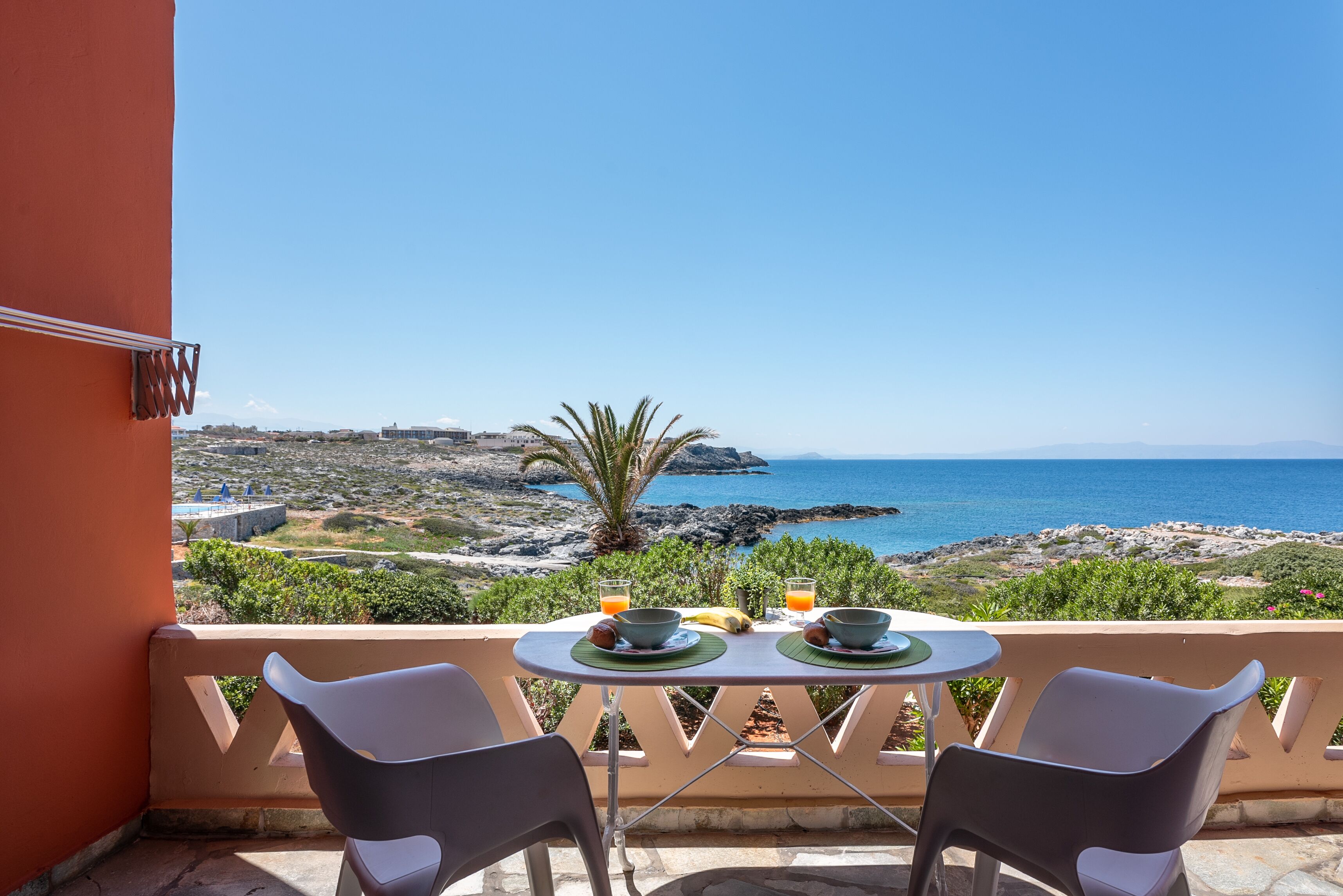 Apartment, 2 Bedrooms, Sea View | Terrace/patio