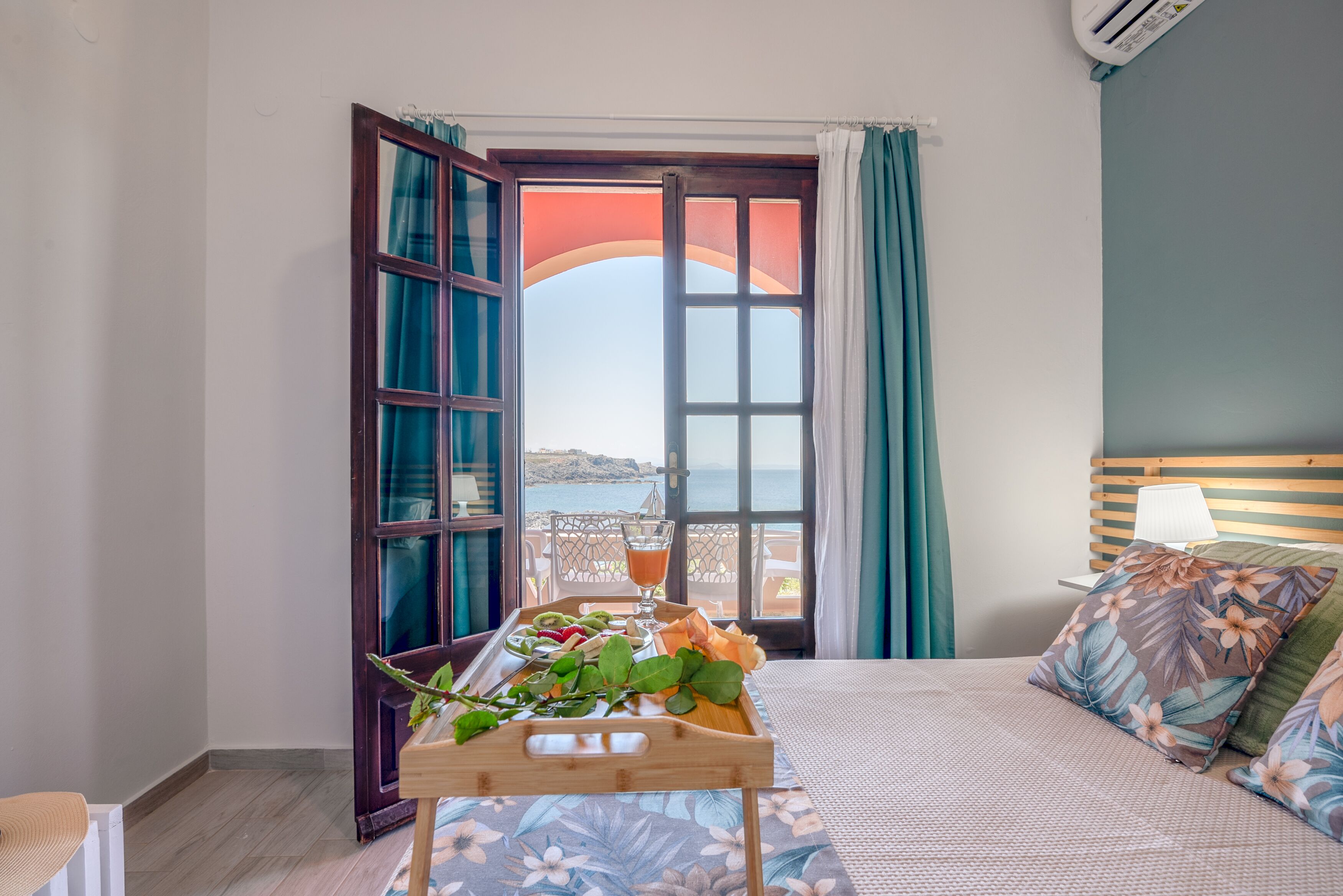 Apartment, 2 Bedrooms, Sea View | In-room safe, iron/ironing board, free cots/infant beds