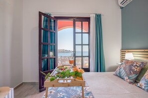 Apartment, 2 Bedrooms, Sea View | In-room safe, iron/ironing board, free cribs/infant beds