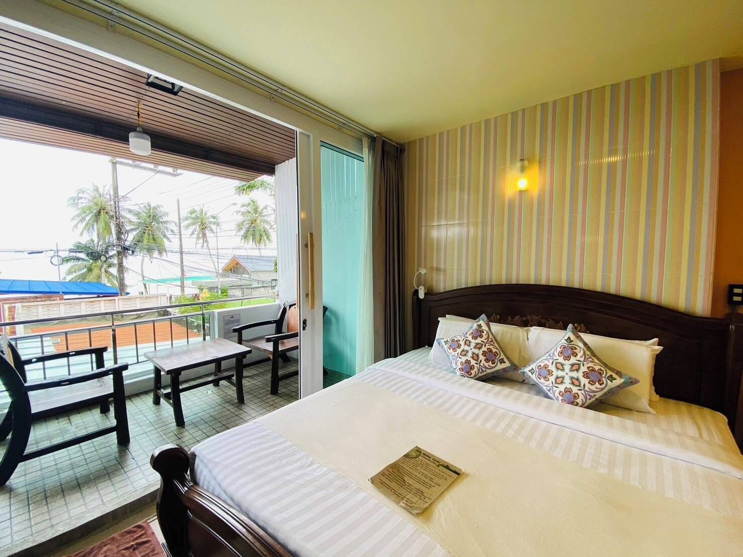 Seaview King | ตู้นิรภัยในห้องพัก, ผ้าม่านกันแสง, Wi-Fi ฟรี, ผ้าปูที่นอน