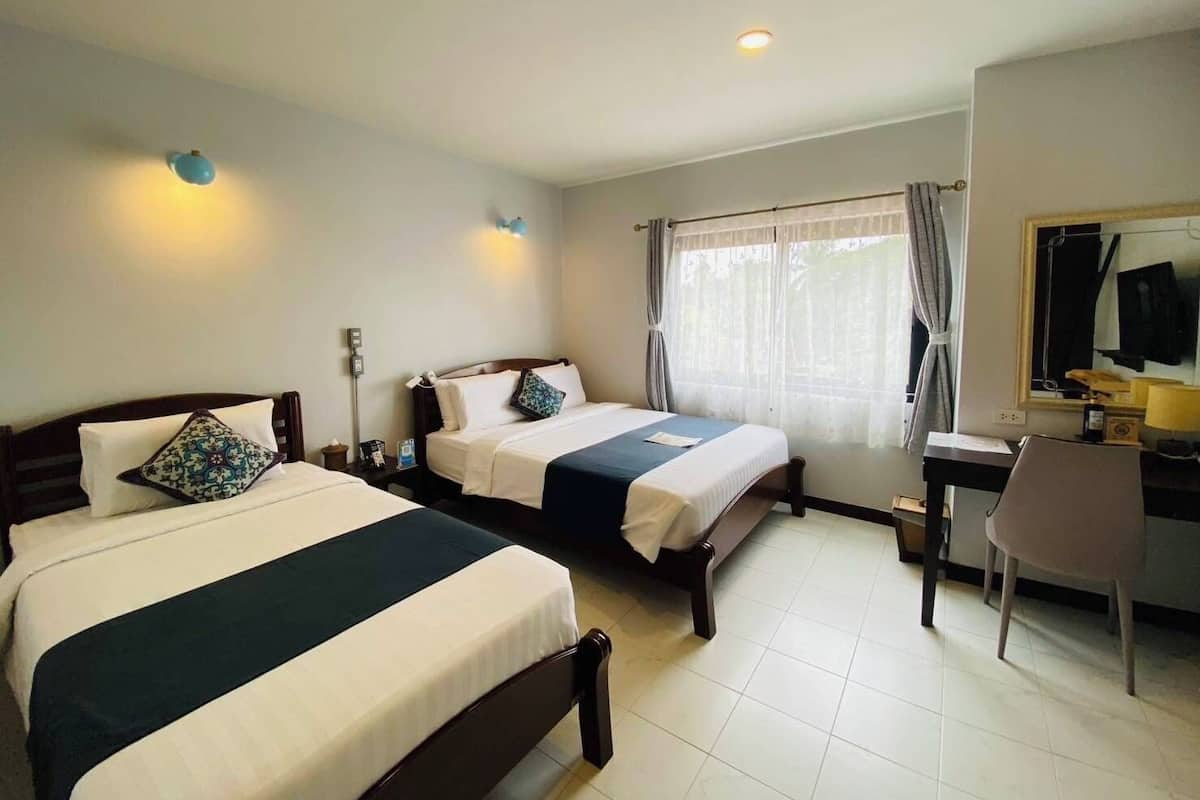 Twin room with View | 1 bedroom, in-room safe, blackout curtains, free WiFi