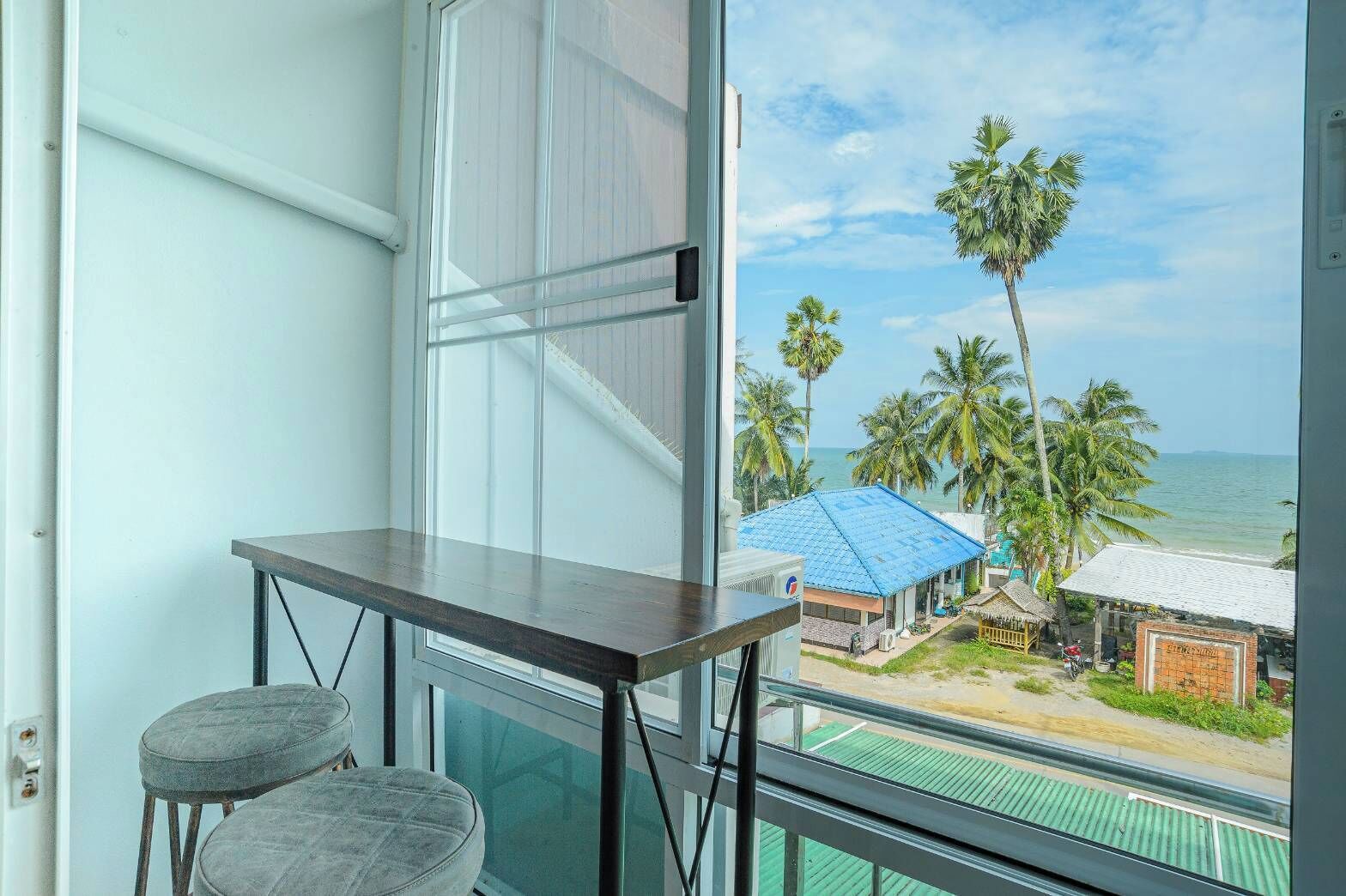 Vue depuis le balcon