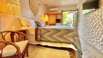 Habitación doble Premium | Sábanas de algodón egipcio, ropa de cama de alta calidad y minibar