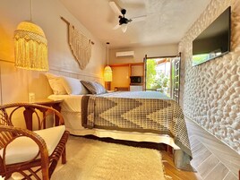Sábanas de algodón egipcio, ropa de cama de alta calidad y minibar 