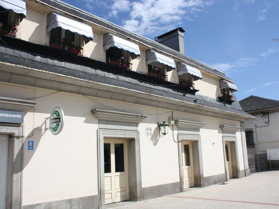 Majoituspaikan julkisivu