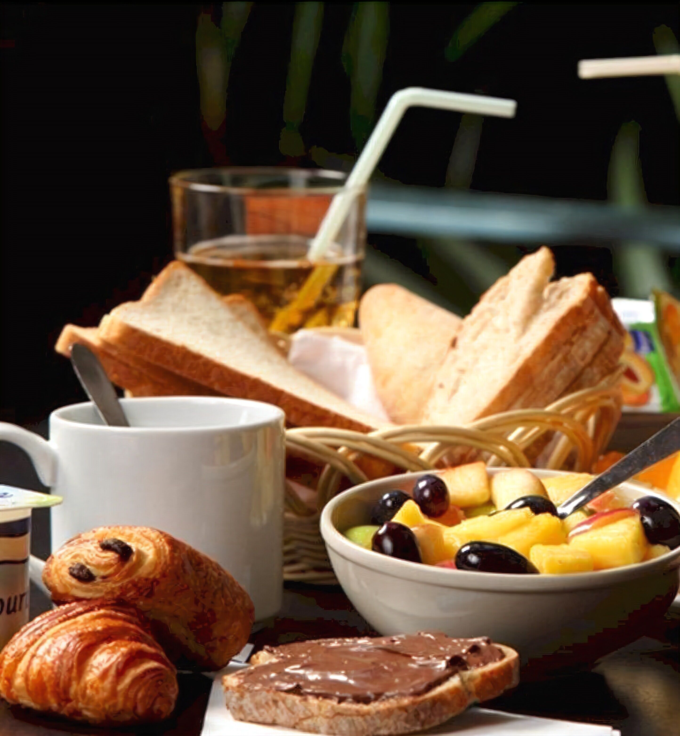 daily buffet breakfast (eur 14 per person)