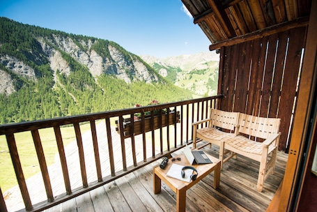 View from property. Les Chalets du Villard