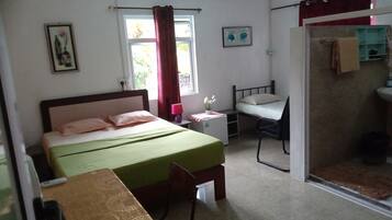 Familienzimmer, Gartenblick