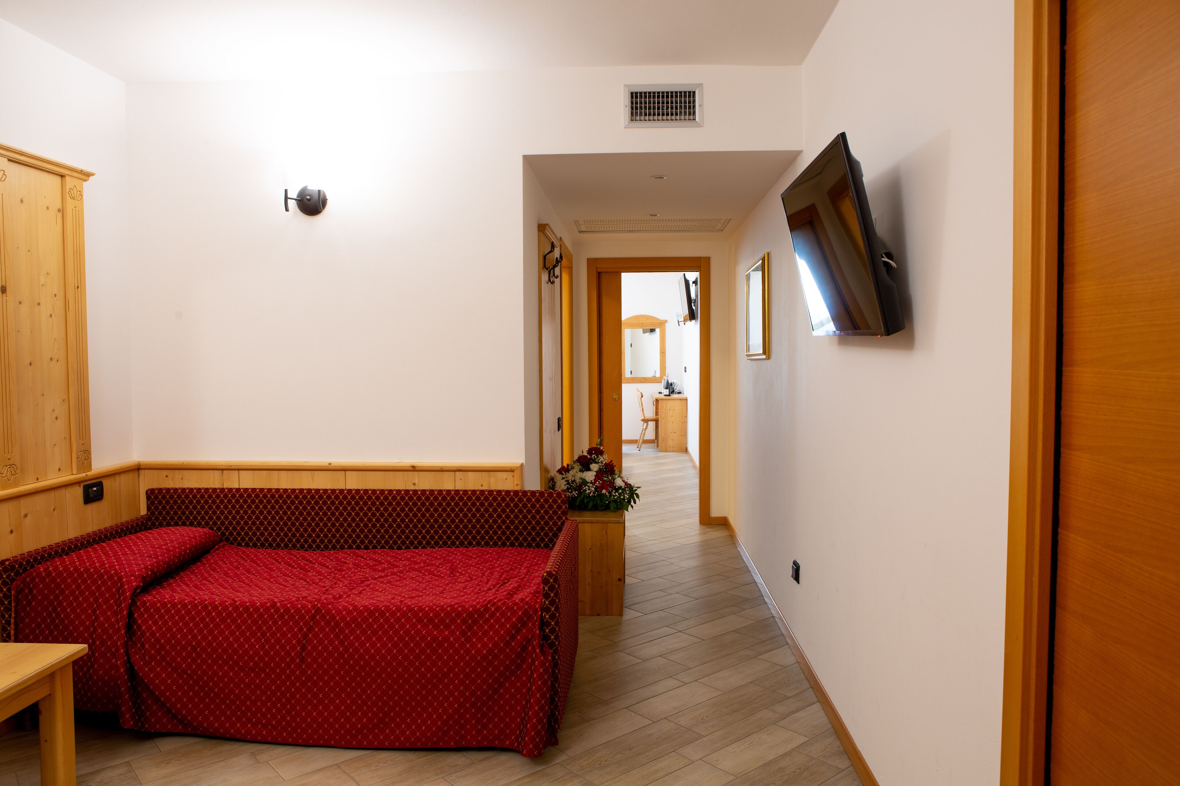 standard triple room, mountain view | minibar, in-room safe, desk, soundproofing