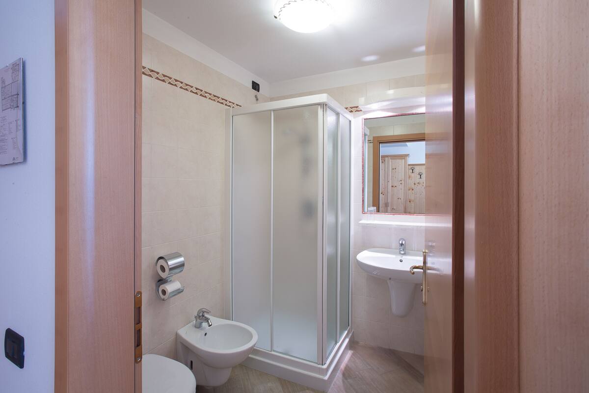 standard single room, mountain view | bathroom | shower, rainfall showerhead, free toiletries, hair dryer