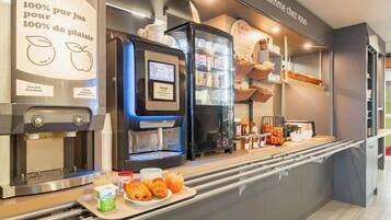 Daily buffet breakfast for a fee