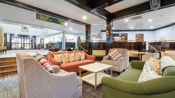 Sitteområde i lobbyen