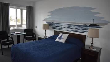 Premium bedding, free WiFi, bed sheets