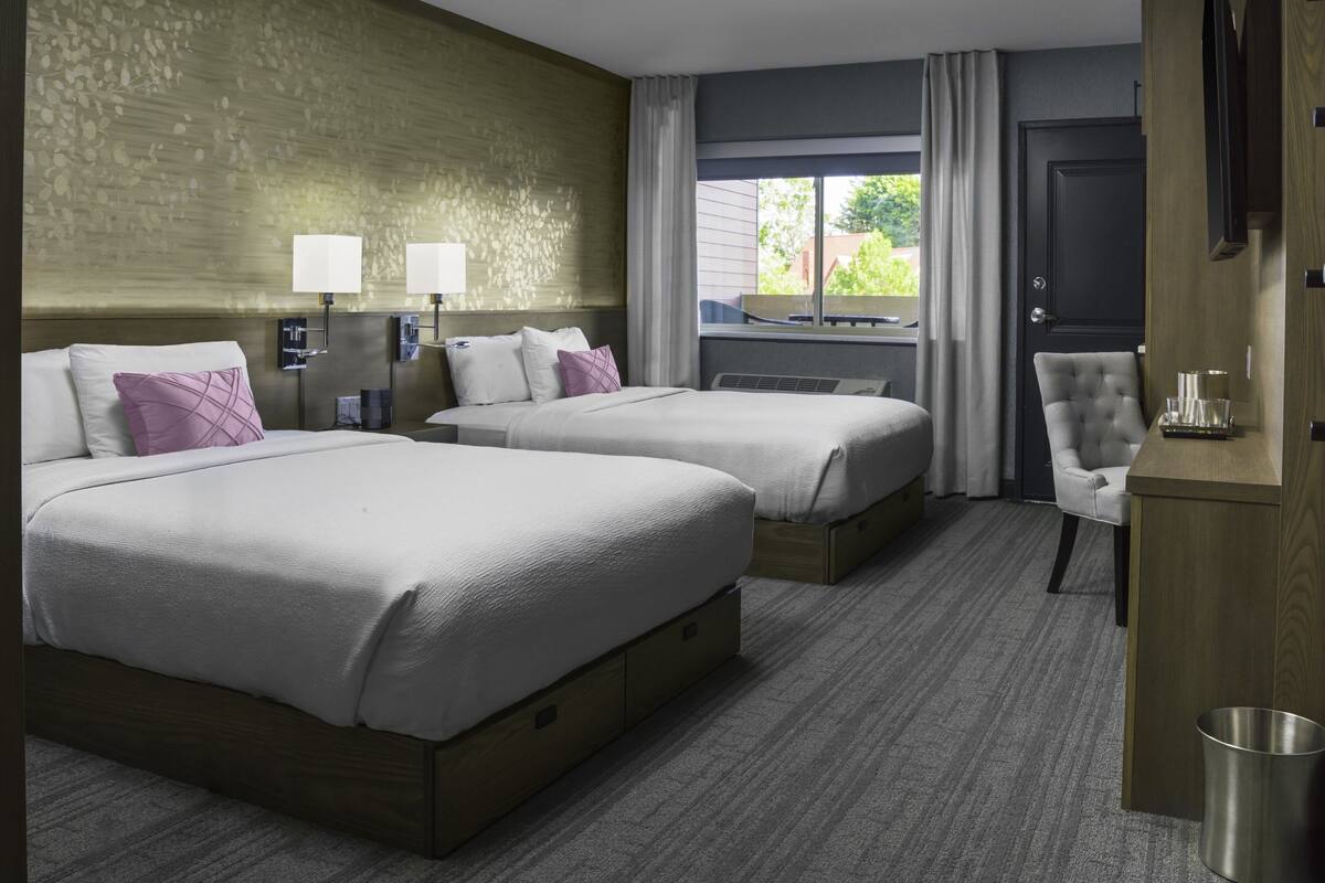 premium bedding, laptop workspace, iron/ironing board, free wifi