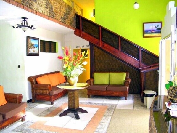 Interior entrance