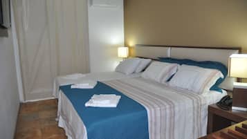Ropa de cama de alta calidad, colchones con pillow-top y minibar