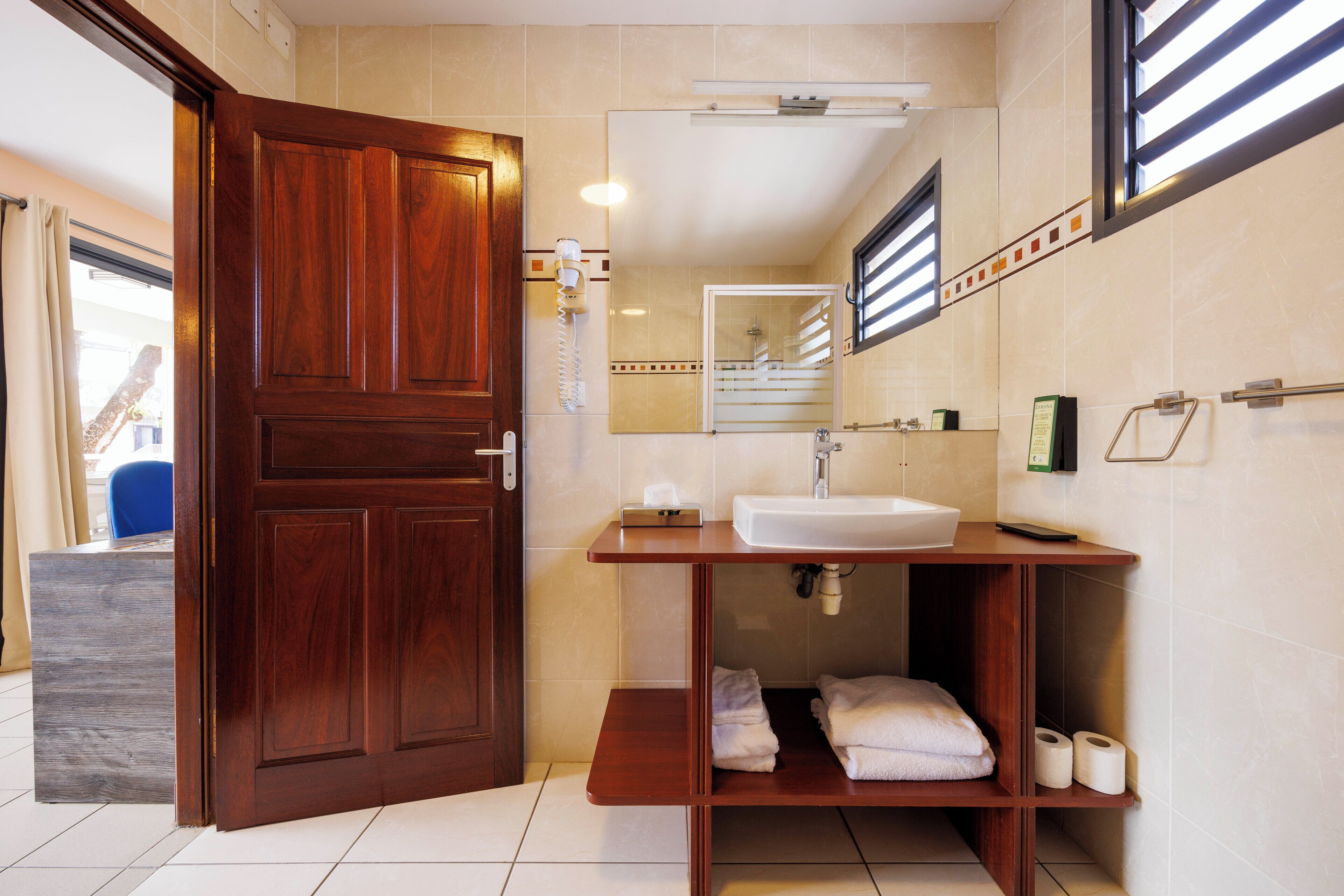 privilège suite belle etoile, 1 queen bed with sofa bed with balcony and kitchen | bathroom | shower, rainfall showerhead, free toiletries, hair dryer