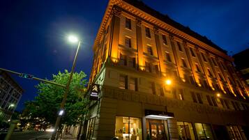 Front of property – evening/night