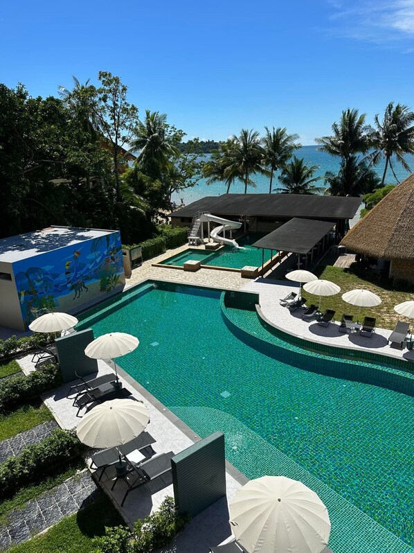 Superior Building Pool View