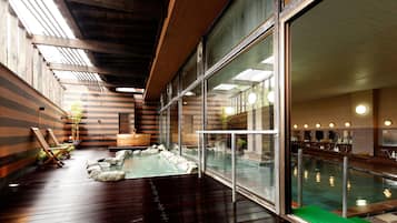 Bañera de hidromasaje al aire libre