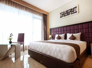 Suite, Balcony | Desk, free WiFi, bed sheets - Hotel Asoka Luxury (Bandar Lampung)