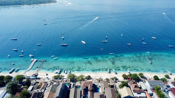 Aerial view - Dream Divers (Gili Trawangan)