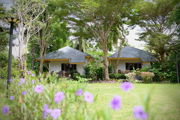 Framhlið gististaðar