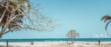 Vue sur la plage/lâocĂ©an