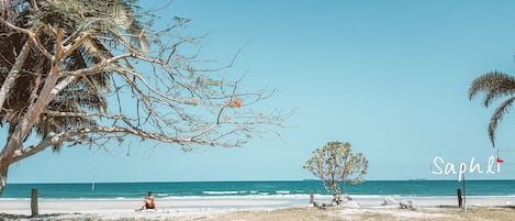 Vue sur la plage/l’océan