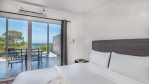 極品複式房屋, 3 間臥室, 部分海景 | 低過敏寢具、客房內保險箱、書桌、遮光布/窗簾