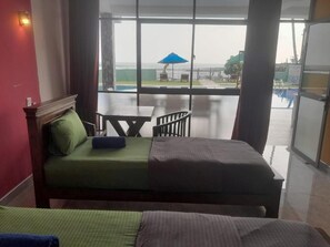 Deluxe Room, Multiple Bedrooms, Beach View, Beachfront | 2 bedrooms, minibar, in-room safe, desk - Beach House (Thalaramba)