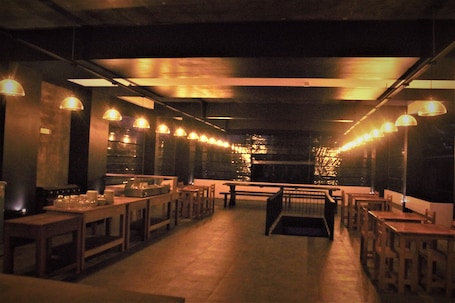 Restaurant. Handagedara Resort