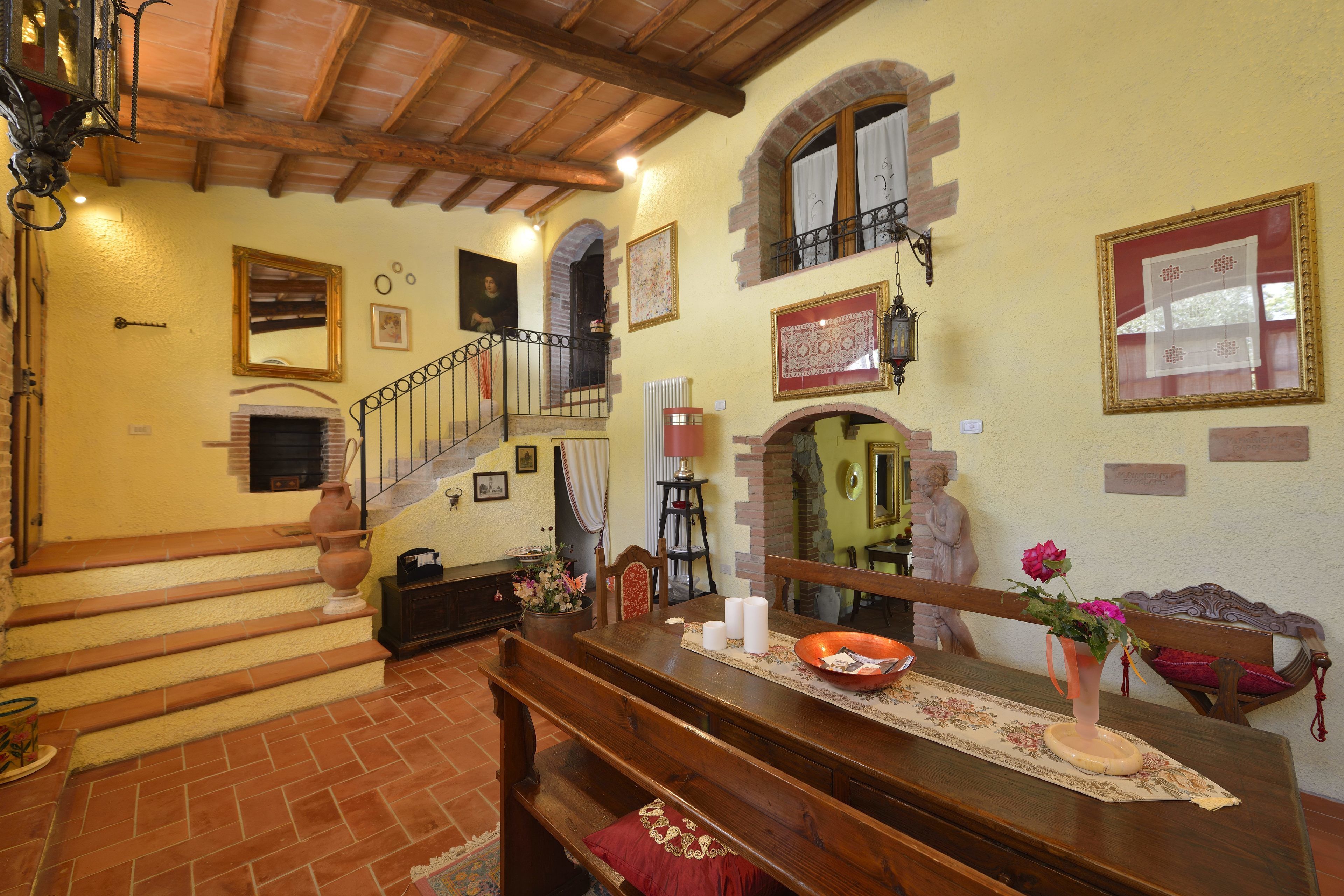 Televisión de pantalla plana, chimenea