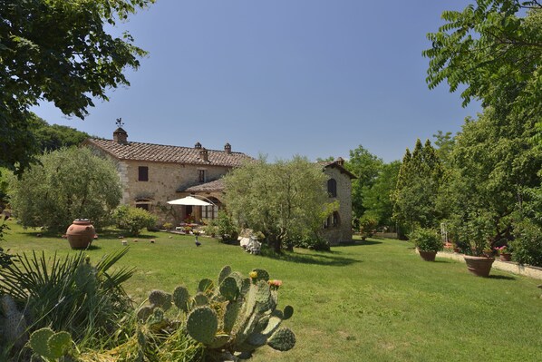 Overnattingsstedets uteområder