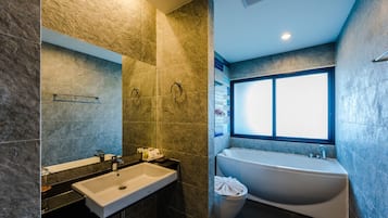 Suite, 2 Bedrooms | Deep-soaking bathtub