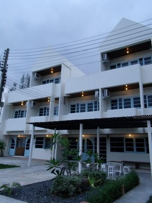 Façade de l’hébergement