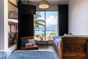 Sea View Triple | Minibar, in-room safe, free WiFi - Pesona Beach Resort & Spa (Gili Trawangan)