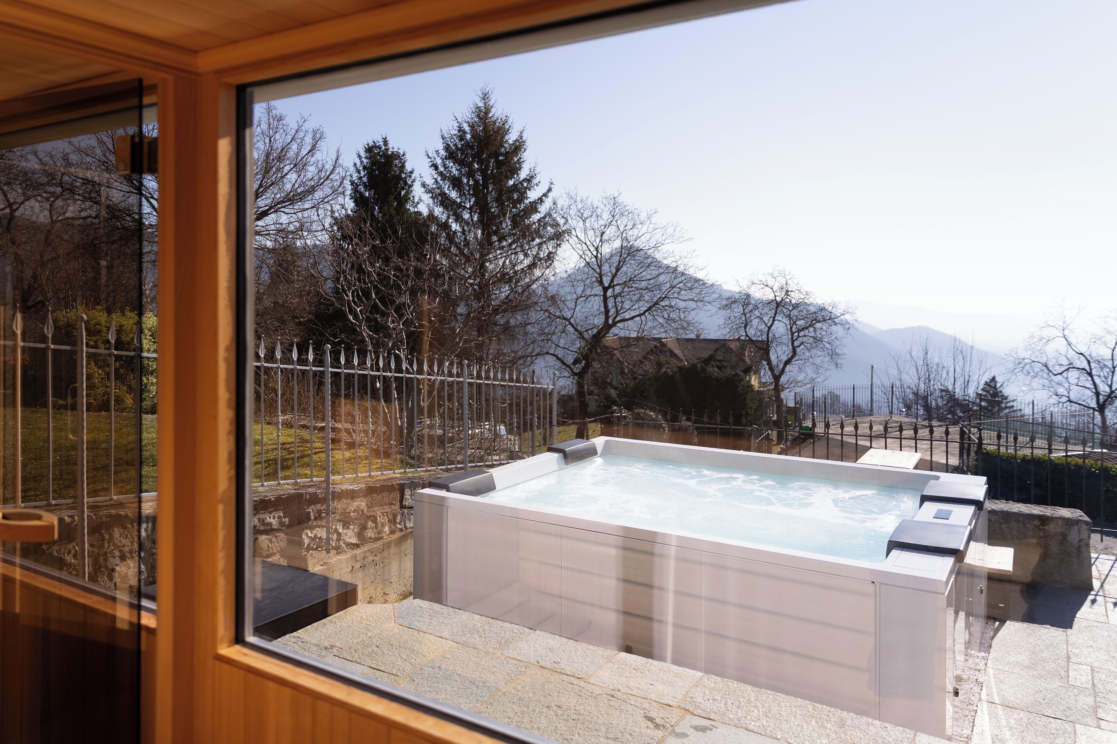 Sauna, vasca idromassaggio