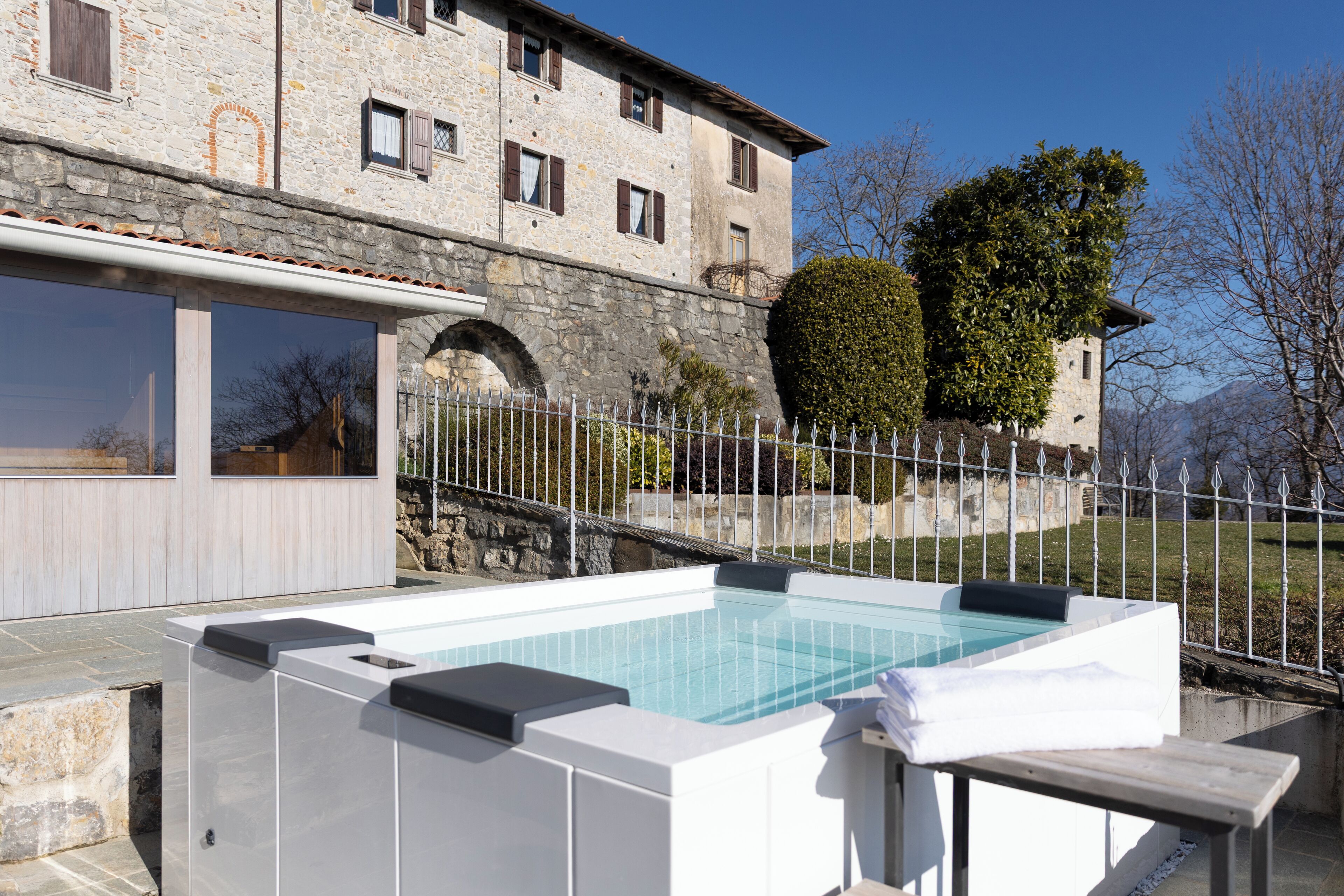 Sauna, vasca idromassaggio