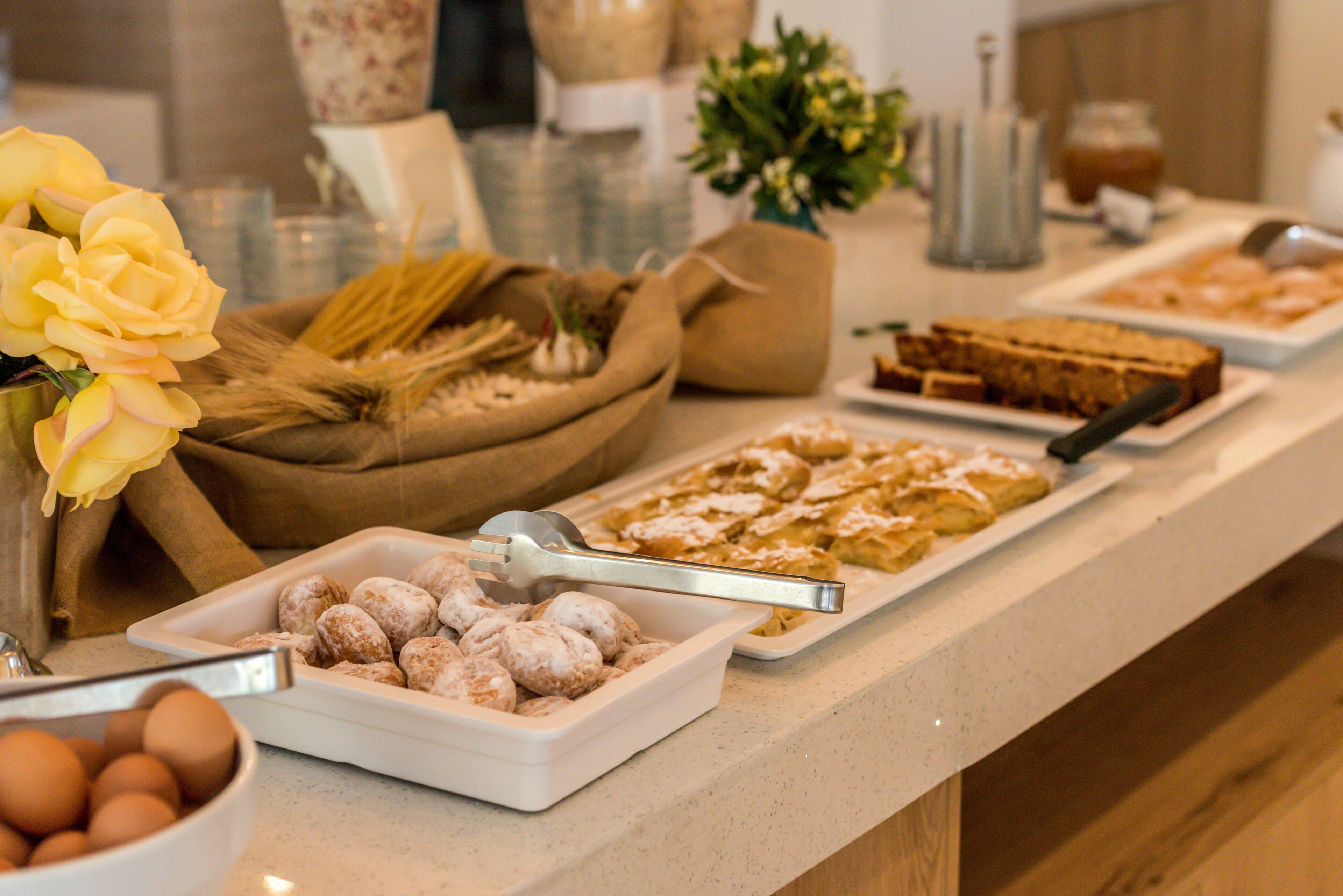 daily buffet breakfast (eur 10 per person)