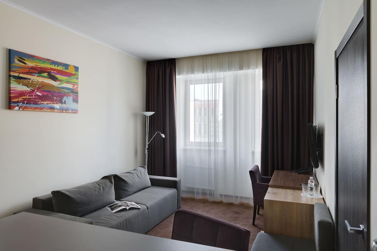 Departamento, 1 habitación | Ropa de cama de alta calidad y caja de seguridad en la habitación
