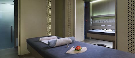 Turkish bath, body treatments, hot stone massages, deep-tissue massages
