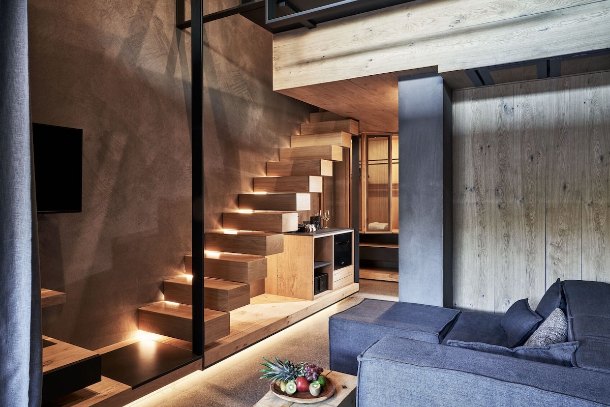 Luxury-Maisonette, eigener Pool | Wohnbereich