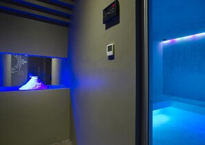 A modern elevator with a digital display and a control panel. - NEMA Design Hotel & Spa - Small Luxury Hotels of the World (Hersonissos)