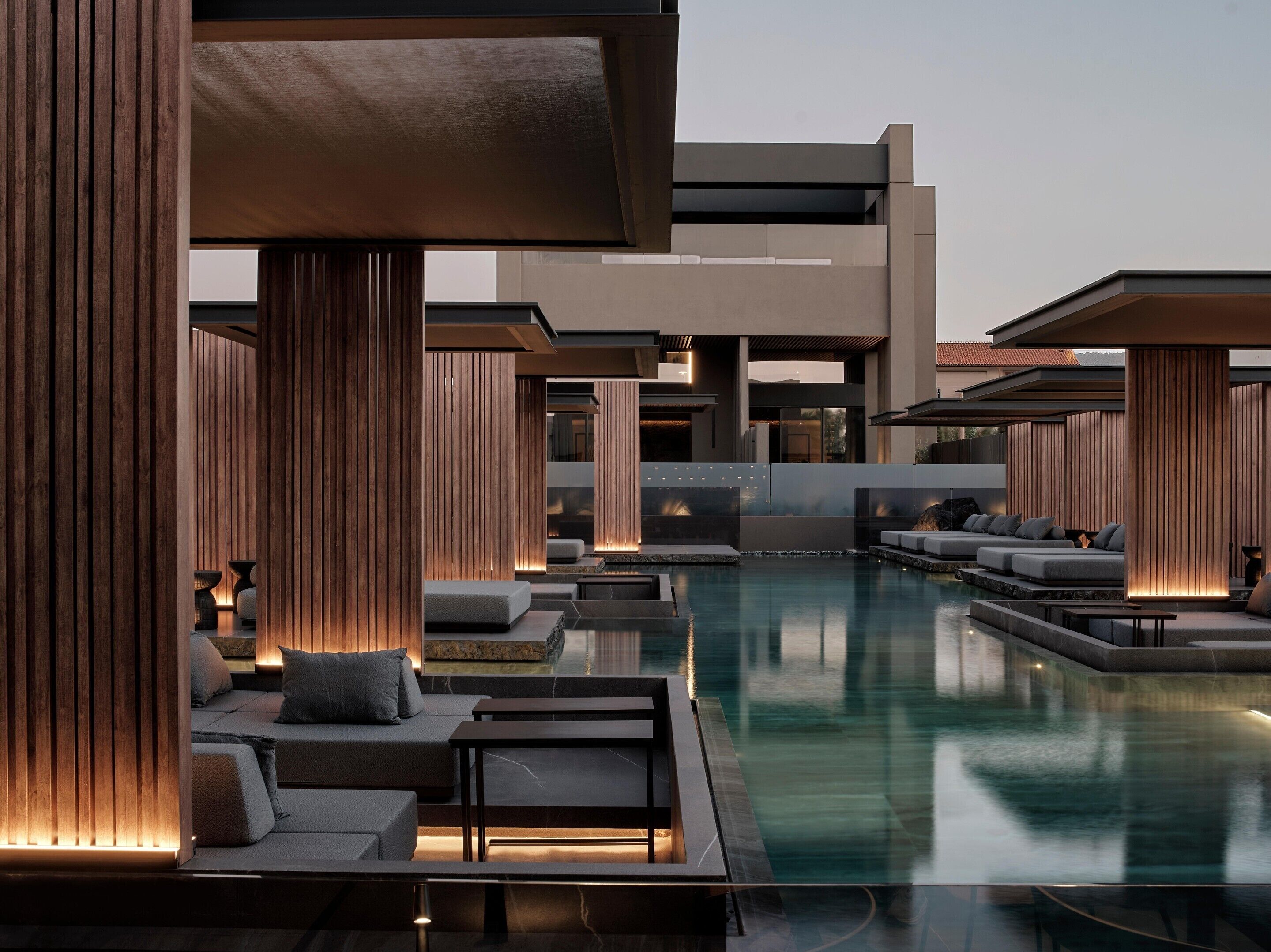 Outdoor pool, open 11:00 AM to 6:00 PM, free cabanas, pool umbrellas