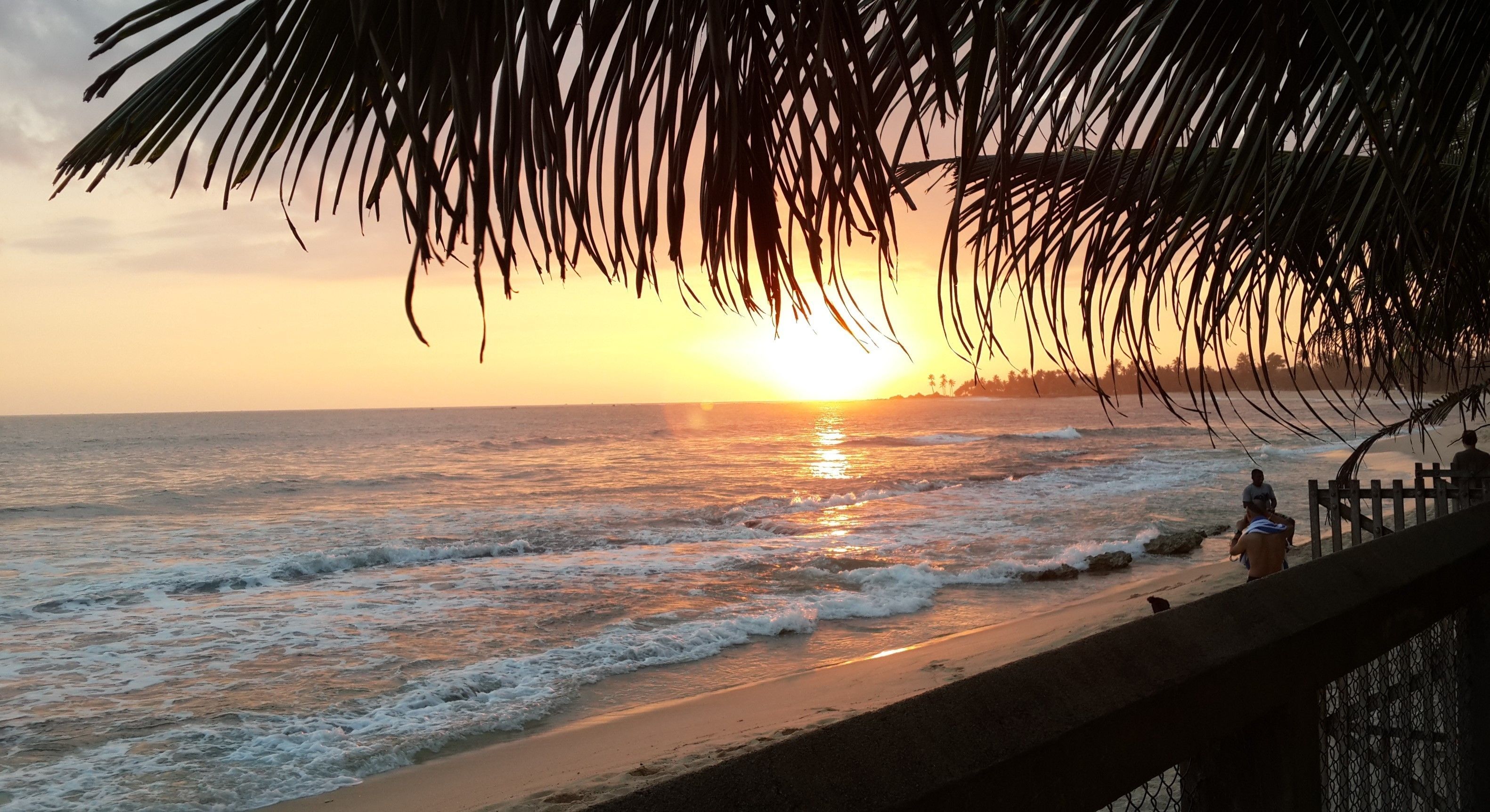 Utsikt fra overnattingsstedet